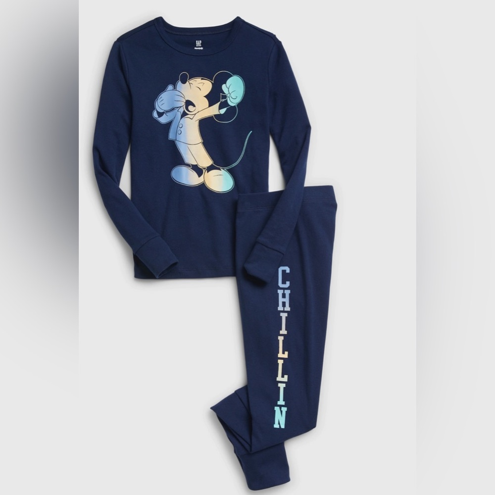 babyGap | Disney Mickey Mouse 100% Organic Cotton Graphic PJ Set NEW